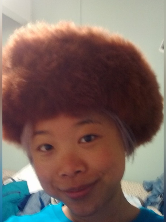 Alpaca Fur Hat Brown main image 8